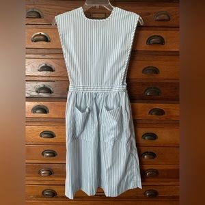 Vintage Pinafore candy stripper nurses dress